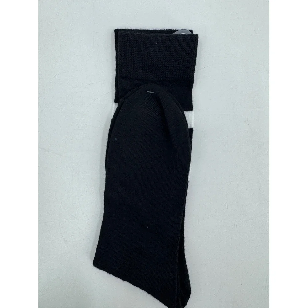 Pokemon Snorlax Do It‎ Tomorrow Crew Socks Mens Shoe Size 6.5-12 Black White